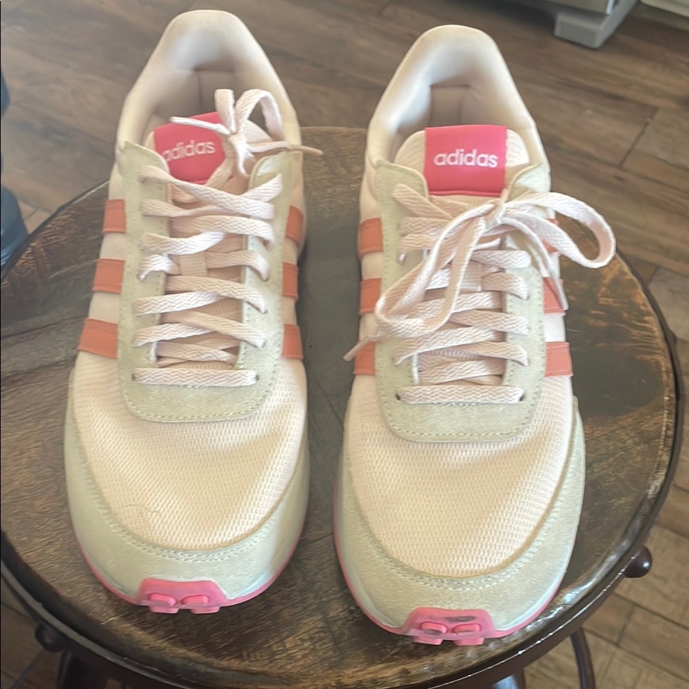 Adidas Pink Retro Sneakers women’s size 8